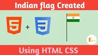 Indian Flag Using HTML CSS