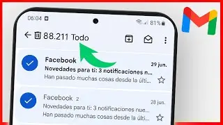 Cómo BORRAR TODOS LOS CORREOS DE GMAIL