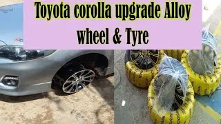 Toyota Corolla Upgrade Alloy wheel and Tyre Windforce 195 65 r15