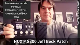 NUX MG300 Jeff Beck Patches