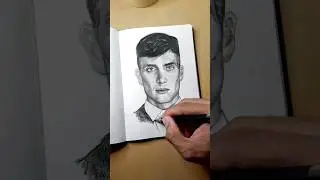 Cillian Murphy drawing #drawing #art #realistic #shorts