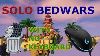 MOUSE ONLY In Bedwars CHALLENGE! | Hypixel