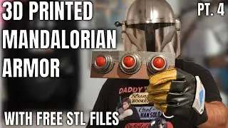 3D Printed Mandalorian Armor With Only FREE STL Files? Pt.4 - Gloves And More