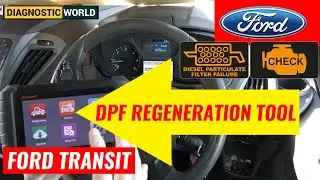 Ford Transit Custom DPF Regeneration Tool