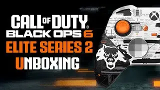 Call of Duty Black Ops 6 Xbox Elite Series 2 Controller Unboxing
