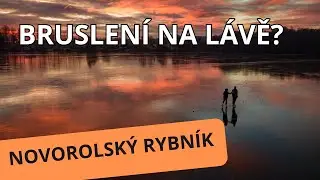 Bruslení na Novorolském rybníce