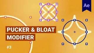 Pucker & Bloat shape modifier [After Effects] 3/9
