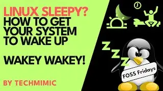 How to get LINUX to WAKE UP (suggestions for a sleepy system)