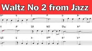 Waltz No 2 from Jazz Suite No2 - D Shostakovich - Tenor Sax