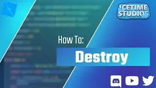 How To: Destroy On Touch in Roblox Studio