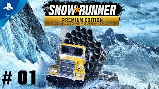 SnowRunner Ps4 [Ger] - Endlich geht es Los !!! #01