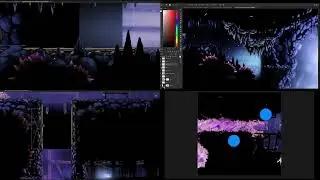 Crystal Peak Timelapse (4split 100x speed)