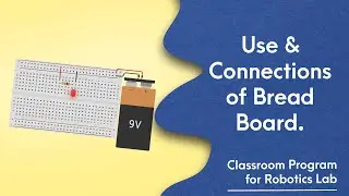 3. Breadboard connection | Jumper wires | How to use Breadboard ?