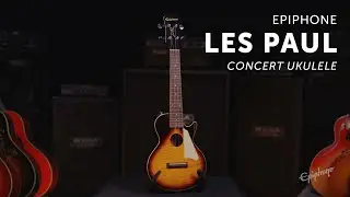 Epiphone Les Paul Concert Ukulele Demo - The Best Concert Ukulele For Children