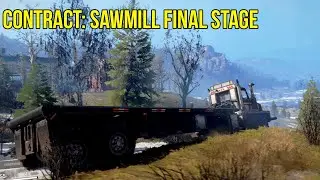 SnowRunner | Sawmill Final Stage | The Lowlands - Maine, USA