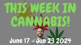 This Week in Cannabis News - June 17 to June 23 2024