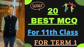 20 Best MCQ For 11th Class; Exam की दृष्टि से बहुत Important प्रश्न; Don't miss these questions;