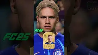 OFFICIAL RATINGS for CHELSEA players in FC 25! #fc25 #chelsea #palmer #mudryk