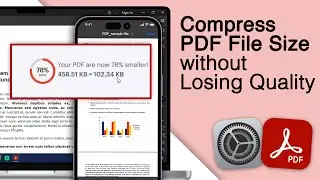How To Compress PDF File Size Without Losing Quality! [Easiest Method]