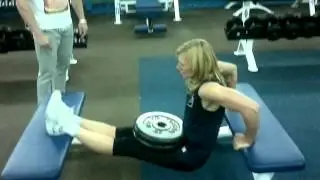 Задние отжимания (50кг.)