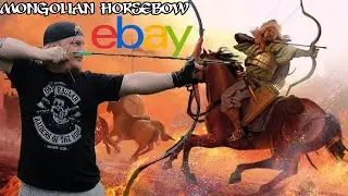 MONGOLIAN HORSE BOW UNBOXING & TEST! (SO SICK!)