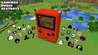 SURVIVAL GAMEBOY HOUSE WITH 100 NEXTBOTS in Minecraft - Gameplay - Coffin Meme