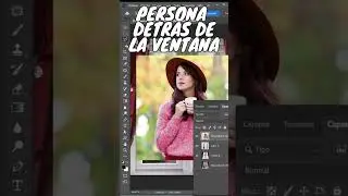 How to place a person behind a window REALISTICALLY IN Photoshop 2023 