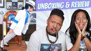 Michael Jackson Smooth Criminal Statue First Time UNBOXING/REVIEW (THIS unexpected detail was wild!)