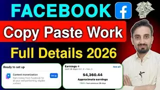 Full Details | Facebook Copy & Paste Work 2026 | Copy Paste Videos Se Paise Kaise kamaye