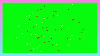 Green screen Multi colour border colourful border video chroma key green screen video