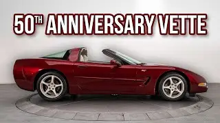 50th Anniversary 2003 Chevrolet Corvette LS1 V8 6-speed w/only 6,028 miles  -  SOLD  -  #137411