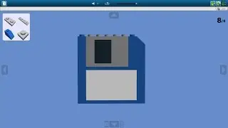 Как сделать дискету из Lego / How to make a floppy disk out of Lego