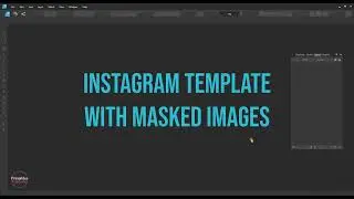 Instagram Template in Affinity Designer using Masked Paint Stroke