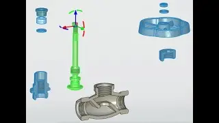 Анимация сборки и разборки сборочной единицы