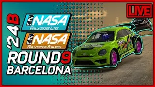 NASA Rallycross Lites & Futures | 2024B R9 | Circuit de Barcelona-Catalunya