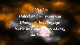 Nuur Eebo-Istar-(Lyrics)