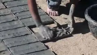Изготовление плитки в Морокко