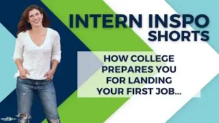 How College Prepares You For Landing Your First Job… #shorts