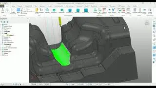 Autodesk PowerMill - Surface Finishing  - 3 axis Application