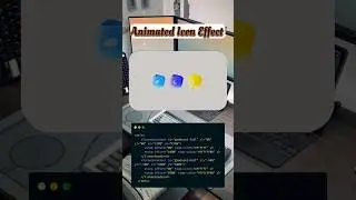 Animated Icon Effect HTML CSS 