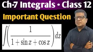 Integration of 1/1+sinx+cosx dx | Integration of dx/1+sinx+cosx | int(dx)/(1+cos x+sinx) | Bablu Sir