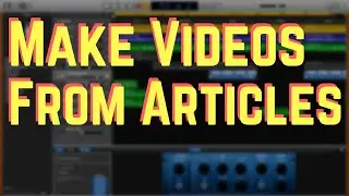 How To Make Videos From Articles (Pictory Ai Tutorial)