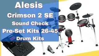 Alesis Electronic Drums - Alesis Crimson 2 SE Pre Set Drum Kits 26-45