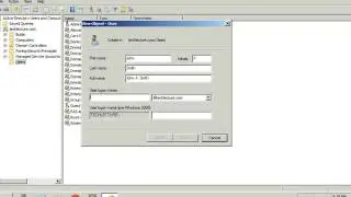 How to add a user in Active Directory || Windows Server add user to domain || AD add user