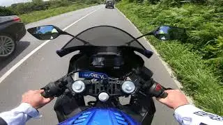 Yamaha YZF R125 POV - Ride with Arrow EXHAUST
