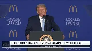 President Trump Delivers Remarks at McDonald's Impact Summit