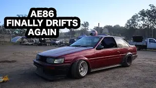 AE86 GOES DRIFTING AT COROLLAPALOOZA 2024