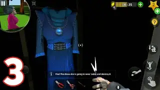 Scary Teacher 3D - Gameplay Walkthrough #3 Cut dress😂 (Android iOS)