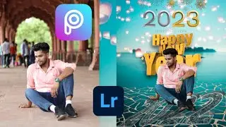 Happy new year photo editing picsart mobile photo editing editing tips and 2023 editing