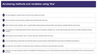 Understanding 'this' Keyword in Java: A Comprehensive Guide